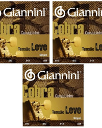 Detalhes do produto ENCORDOAMENTO GIANNINI COBRA CAVAQUINHO LEVE