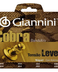 Detalhes do produto ENCORDOAMENTO GIANNINI COBRA BANDOLIM LEVE