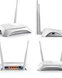 Roteador Wireless Tp-Link TL-WR840N 300Mbps 2.4Ghz Duas Antenas - Foto 2